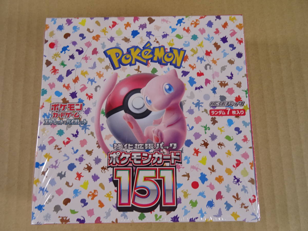 2023年最新】Yahoo!オークション -ポケモンカード 151boxの中古品