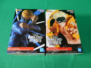 06/A706★フィギュア 2種セット★僕のヒーローアカデミア THE AMAZING HEROES vol.26 ベストジーニスト ＆ vol.33 ファットガム★未開封品