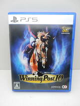 56/R200★Winning Post 10 / ウイニングポスト10★PlayStation5★プレイステーション5★コーエーテクモゲームス★中古品 使用品_画像1