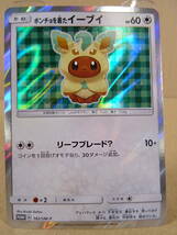 27/U449★ポケモンカード★ポンチョを着たイーブイ★142/SM-P PROMO★中古_画像1