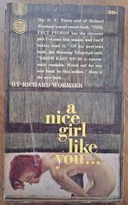 ナイスアートの人気のゴールドメダル■リチャード・ワームザー■A Nice Girl Like You...（未翻訳1963）