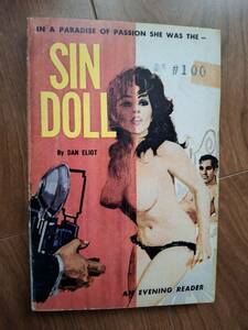 セクシーアートのPB▼ドン・エリオット▼Sin Doll（未翻訳1963）