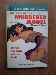 ナイスアートのエイヴォンPB■トマス・B・デューイ■The Case Of The Murdered Model（未翻訳1954）