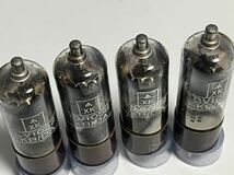 EL32 CV1052 4本同一ロット Mullard ムラード VT-52/10E11398 デッドストック 未使用品 試験済み 真空管 VALVE ELECTONICS表記 B6I4_画像5