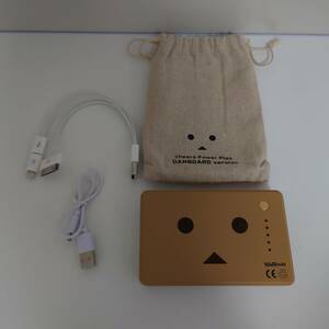 モバイルバッテリー/cheero Power Plus/DANBOARD version/よつばと/ダンボー/10400mAh/5V/1A/5V/2.1A/中古品/