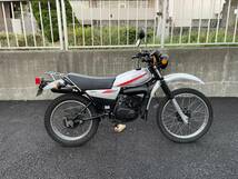 実働車 YAMAHA ヤマハ 78年製 DT125 2NO 自賠責付（令和8年）２スト dt250 カワサキ 125tr 250tr バイソン ts125 ts250 ハスラー _画像1