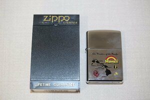 Zippo ジッポー Hawaii I XIII 未使用品 オイルライター ケース付 4604