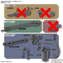 【ジャンク】商品説明必読 バンダイ 30MM カスタマイズウェポンズ（ガトリングユニット） 一部欠品あり BANDAI プラモデル 部品取り_画像3