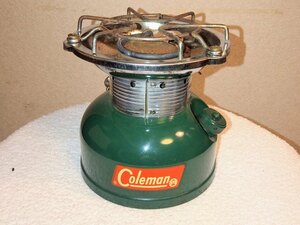 Coleman　コールマンシングルバーナー　モデル５０１　１９６２年５月製元箱付