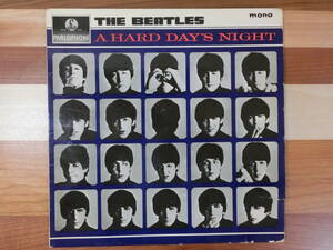 UK Original Mono 1st★A hard day's night★Matrix:-3N/-3N★KT