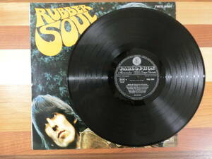 美盤品★Black Parlophon★EX/EX★Italy Mono★Rubber Soul★Beatles