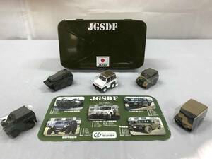 チョロQ JGSDF JAPAN 陸上自衛隊 全５台セット The Choro-Q collection of JGSDF models Vol.001 専用缶ケース ホビー 趣味 コレクター 