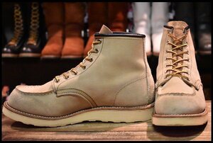 【9E 良品 11年】レッドウィング 8173 スエード アイリッシュセッター ホーソーン ラフアウト モックトゥ ブーツ redwing HOPESMORE