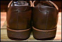 【9.5D 良品 12年】レッドウィング 8050 フォアマン オックスフォード 茶 チョコレート クローム 短靴 編み上げ ブーツ HOPESMORE_画像7