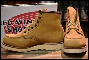 【9E DEAD サイド羽タグ 00年】レッドウィング 2878 アイリッシュセッター イエロー ヌバック モックトゥ ブーツ redwing HOPESMORE