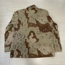 83年製 アメリカ軍 実物 チョコチップカモ　BDU ジャケット_画像3