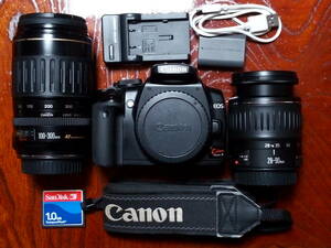 Canon EOS Kiss Digital X レンズ付属 EF28-90mm EF100-300ｍｍ