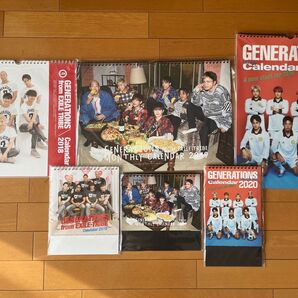GENERATIONSカレンダー6種まとめ売り2018〜2020新品未使用未開封おまけ付き