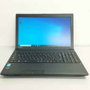 dynabook satellite B554/M Core i3-4100M 2.5GHz／DDR3-1600 8GB／500GB-HDD／DVDマルチ／Win10Pro／2.4G 5G 無線Wi-Fi／D-Sub