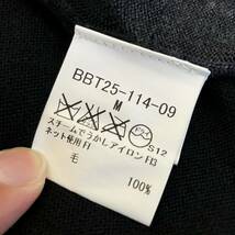 ●1円『極美品』BURBERRY LONDON バーバリー ロンドン アーガイル柄 ニットブルゾン/サイズM/メンズ/日本製/三陽商会_画像5