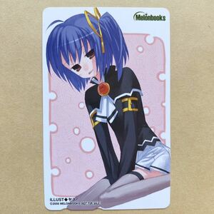 【未使用】 テレカ 50度 Melonbooks メロンブックス ヤス 非売品