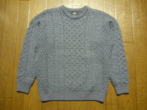 アイルランド製　ARAN WOOLLEN MILLS　アランセーター　サイズS　