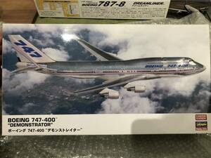 ハセガワ 1/200 B747-400 デモンストレーター ボーイング