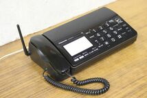 Panasonic パナソニック パーソナルファックス KX-PD301DL FAX 電話器 ブラック 親機のみ ZA474_画像1