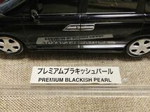 ホンダ エリシオン プレステージ ミニカー プレミアムブラキッシュパール カラーサンプル ディスプレイ 展示 店内 ミニチュア 非売品 レア_画像7