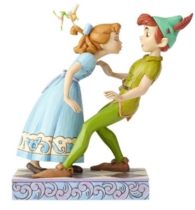  figure * Peter Pan wenti Tinkerbell Disney Traditions