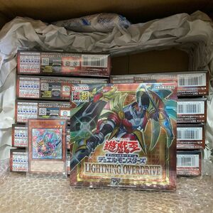 ライトニングオーバードライブ　10BOX +1ボーナスパック　シュリンク付き　遊戯王　あまびえさん付き