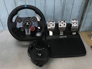 Logicool G29 Driving Force Racing Wheel 電源コードなし　中古現状品　動作未確認　完全ジャンク（140s）