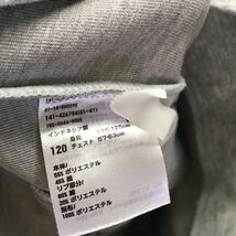 送料無料★UNIQLO ユニクロ★スウェットジャケット　ジャージ パーカー　トラックジャケット★キッズ　120 子供#51127sjj26_画像4