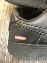 NIKE ナイキ Supreme CU9225-001 AIR FORCE1 エアフォース1 27cm US9 Supreme コラボ_画像8