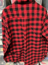 S-112★USA古着 XL バッファローチェックシャツ　MAGELLAN 赤×黒_画像2