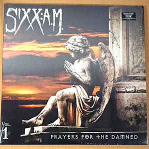 Sixx:A.M. / White LP & Blue White Violet Swirl LP / Prayers For The 1&2 Motley Crue モトリー クルー サイン Signed Autographedの画像3