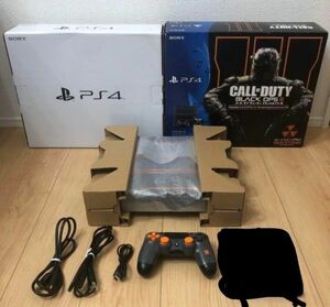 美品 PS4 本体一式 コールオブデューティ ブラックオプスIII リミテッドエディション　CODBO3 動作確認済 プレステ4 CUHJ-10010 CUH-1200