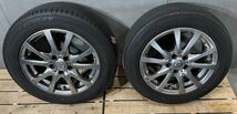 G DUNLOP LEMANSＶ　185/60R15 PCD100 5H シエンタ プリウス ホイールTRG63 多数キズ・汚れ有り_画像2