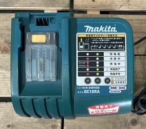 G◇ makita DC18RA T 急速 充電器 7.2-18V用 キズ・汚れ有り 通電確認済