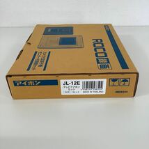 G※ 新品 アイホン JL-12E カラーテレビ ドアホンROCO録画 カメラ付玄関子機 モニター付親機セット 未開封品_画像6