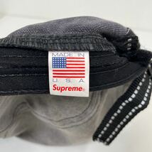 G◎ シュプリーム SUPREME Washed Canvas Camp Cap ウォッシュド キャンバス ボックスロゴ キャンプキャップ 帽子 Supreme _画像8