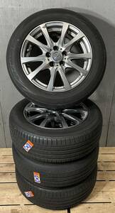 G DUNLOP LEMANSＶ　185/60R15 PCD100 5H シエンタ プリウス ホイールTRG63 多数キズ・汚れ有り