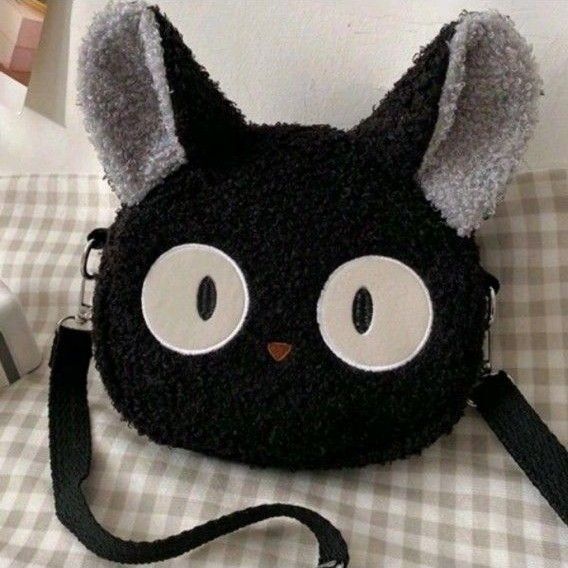 黒猫 ポーチ バック ポシェット かわいい