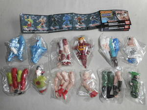  Bandai gashapon Kinnikuman Ⅱ. action фигурка 2 все 6 вид Complete 