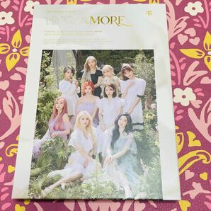MORE&MORE TWICE アルバム フォトブック CD