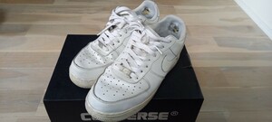 1スタ★NIKE AIR FORCE1 エアフォース1 オールホワイト★US8.5 26.5㎝★売り切り！