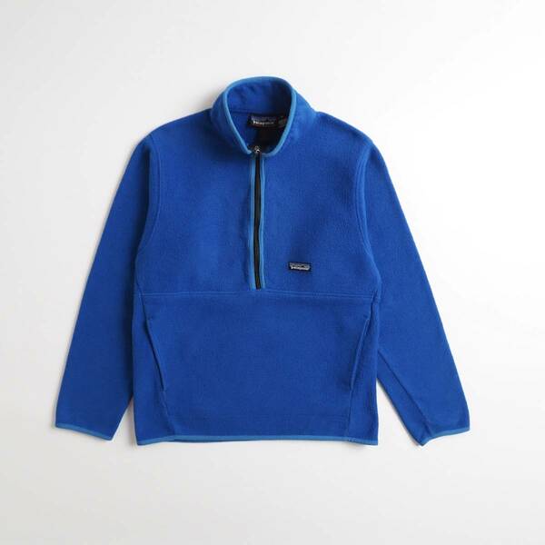 パタゴニア　patagonia　正規品　フリース　シンチラ　ハーフジップ　ブルー　美品　メンズ