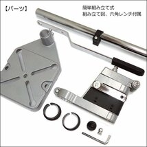 垂直ドリルスタンド 穴あけ 固定台 電動 振動 電気 DIY 作業台 ドリルスタンド/21и_画像3