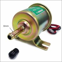 フューエルポンプ 汎用 12V 取りつけボルト8mm 燃料ポンプ 小型 修理 バイク 車 農機具/22и_画像3