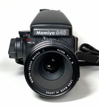 Mamiya マミヤ 645PRO TL / SEKOR MACRO 80mm f4 N オートワインダー 付き美品_画像3